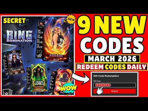 ⚠️UPDATE NEW⚠️WWE SUPERCARD QR CODES & REDEEM CODES 2026 | WWE SuperCard Locker Codes