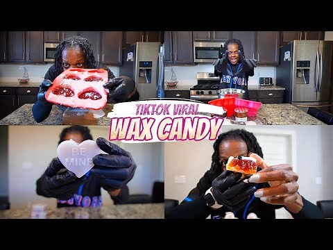 Making TikTok Viral Edible Wax Candy!