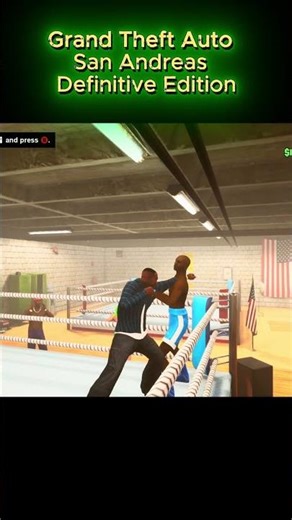 GTA: San Andreas Definitive Edition | Boxing CJ is UNSTOPPABLE! 🥊 #shorts