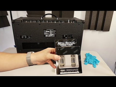 HOW TO - Install New Guitar Amplifier Vacuum Tubes in a VOX AC15 C1