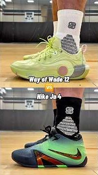 Way of Wade 12 vs Nike Ja 4 🔥 Not even close #WayOfWade