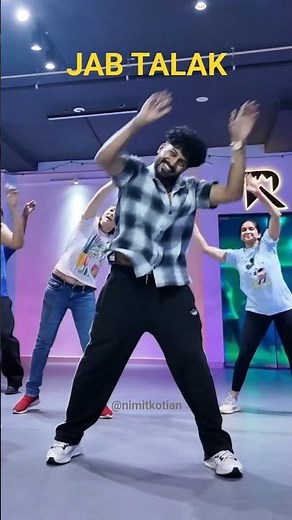 JAB TALAK | Arijit Singh, Akasa, Pritam, COCKTAIL 2 | Nimit Kotian Choreography | Dance video