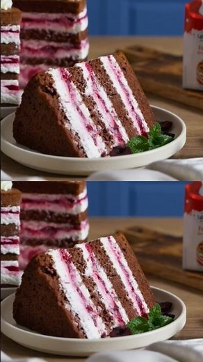 🎄 The best Black Forest Cake for the Christmas table! 🍒