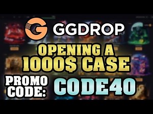 GGDrop Promo Code 🔥 OPENING A $1000 CASE 🔥 (GGDrop Wheel Code + Free Cases) - Case Opening