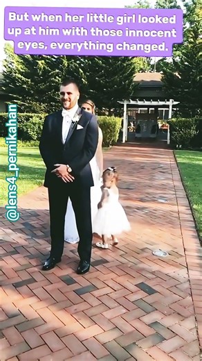 The groom who gained A wife...and A little daughter#shorts