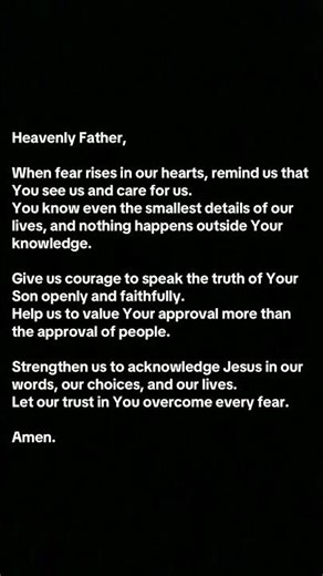 Heavenly Father prayer