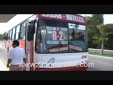 Cancun Bus ride