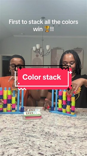 Color Stack Challenge: First to Stack All Colors Wins