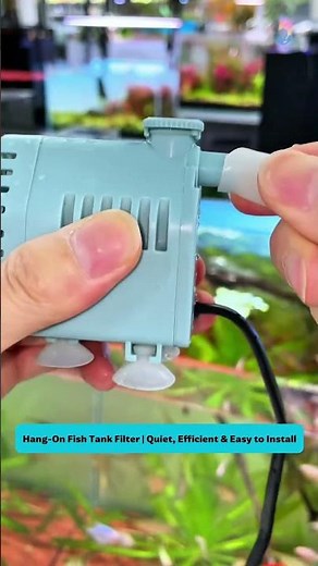 Hang-On Fish Tank Filter | Quiet, Efficient & Easy to Install #