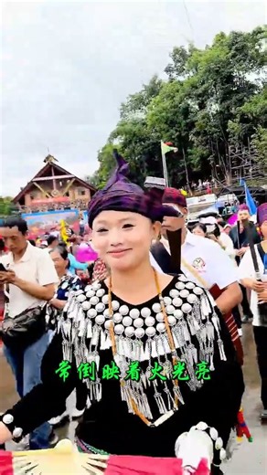 Ethnic Dance Music 民族舞曲丨Jingpo Nationality 景颇族丨Manao Festival！#youtubeshorts#shorts#云品出海#景颇族