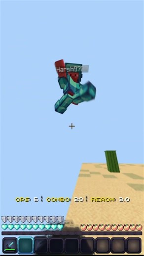 Best butterfly click hitsync in Zeqa! #combos #combo #butterflyclick #minecraft #minecraftshorts