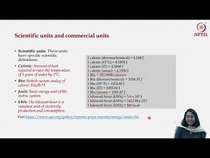 Energy as an Economic Resource - Measurement of Energy