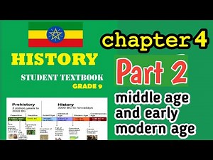 New grade 9 history unit 4 part 2 middle age and modern early age በአማርኛ #ethiopianeducation