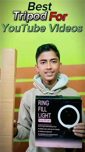 Best Tripod for YouTube Videos & Reels 📸 | Budget Setup 2025 #technicaltrick02 #shorts #tripod