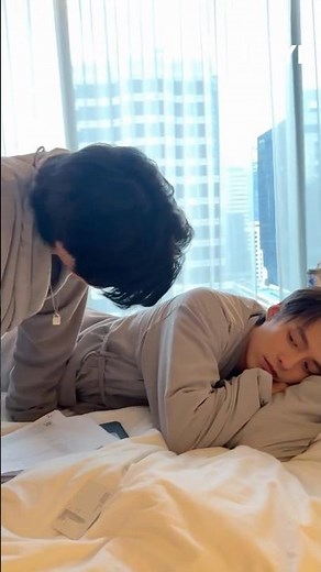 POV: Your BF Comes to Wake You Up 😴🫠 #iQIYI #drama #love #lovestory #bl #vibe #likes #kiss #sweet