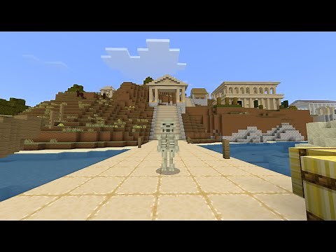 Minecraft Greek Mythology Mashup pack all mob textures