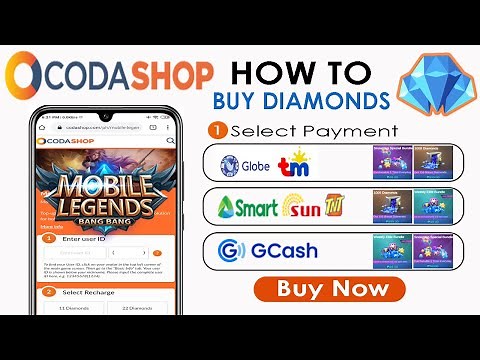 How to Buy Mobile Legends Diamonds in CodaShop 2024