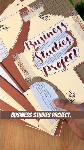 Business studies project idea💡#projectideas#aestheticnotes#schoolproject#project#assignment#homework