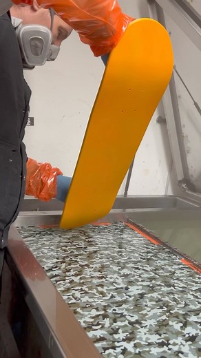 Hydro Dipping Skateboard #hydrodipping #satisfying | HTF-Wassertransferdruck