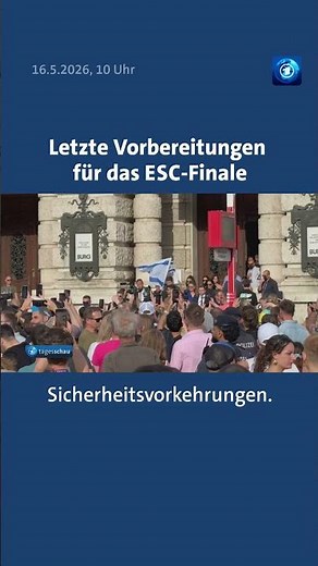 Finale des ESC in Wien am Abend #esc #eurovision #wien #fire #tagesschau #news