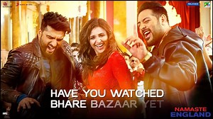 Shor machane ka time aagaya hai woh bhi #BhareBazaar main! Watch this fun song now : http://bit.ly/BhareBazaar Arjun Kapoor Parineeti Chopra #RishiRich BADSHAH Vishal Dadlani Payal Dev Namaste England Reliance Entertainment PEN India Ltd #VipulAmrutlalShah Jayantilal Gada #BlockbusterMovieEntertainers Eros Now | Sony Music India