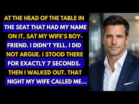 My Wife’s Boyfriend Sat in My Seat… At Her Mother’s Birthday Dinner
