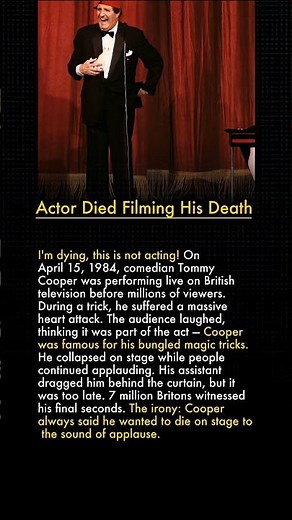 💀 Actor Died Filming His Own Death Scene 🎬😱