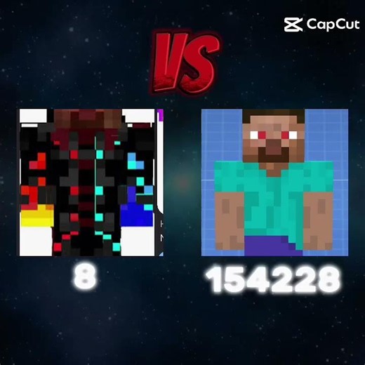 Herobrine god vs (STEVE) (CREATIVE INFINITE)