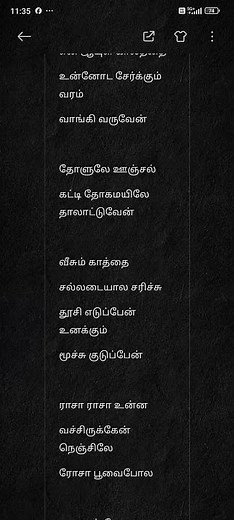 Rasa Rasa Unna Vachirukken | Tamil Song Lyrics