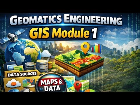 GIS | Introduction| Data sources| Module -1| Gate | Isro | civil engineering| Geoinformatics|Science