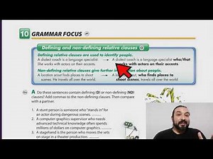 Interchange 3 Unit 14 part 2 RELATIVE CLAUSES DEFINING and NON DEFINING