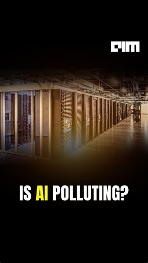 Did you know every time you ask AI a question, it causes pollution? But how can a digital tool increase our carbon footprint — and should we really be worried about using AI now? #AI #ArtificialIntelligence #Sustainability #ClimateChange #CarbonFootprint #TechAwareness #Environment #GreenTech #FutureOfAI #AIPollution #EcoFriendly #TechNews | Analytics India Magazine