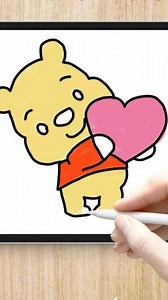 Winne poo on Valentine's Day