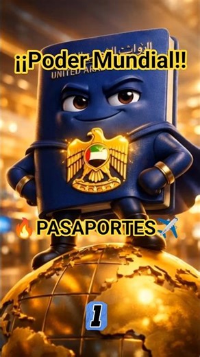 Pasaportes Mas Poderosos Del Mundo!! 😱💪 #viral #trending #shortvideo #capcut #humor #youtubeshorts