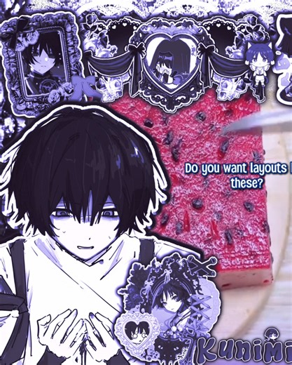 Slime Rant layout tutorial! Edit: use tumblr for dividers instead there’s more and better ones there #fyp #slimerant #viral #kabukimono #tutorial