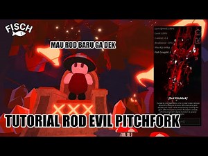 HOW TO COMPLETE THE CRIMSON KING OR ROD EVIL PITCHFORK QUEST! | Roblox - Fisch