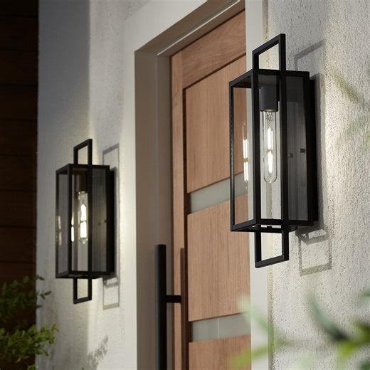 Did you know – not all outdoor lights are created equal! 💡 Damp rated lighting, like a porch light, is meant for use under a covered area where it’s protected from direct exposure to rain and weather. 💡 Wet rated lighting, such as a wall light or post light, can be installed in a location that’s exposed to the elements. Wet rated designs can be used in damp locations but not the other way around, so ensure that your light’s rating meets the location’s requirements! #myLampsPlus Shop outdoor li