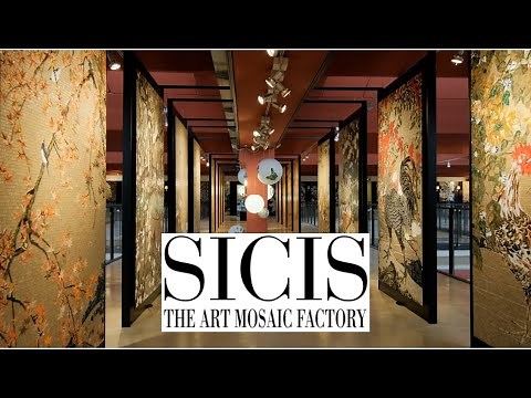SICIS - the art mosaic factory in Italy
