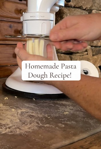 Homemade Pasta Recipe with KitchenAid Mixer
