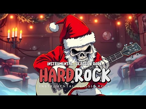 Hard Rock Christmas Instrumentals For Total Festive Domination 🎸💀 Alternative Holiday Playlist