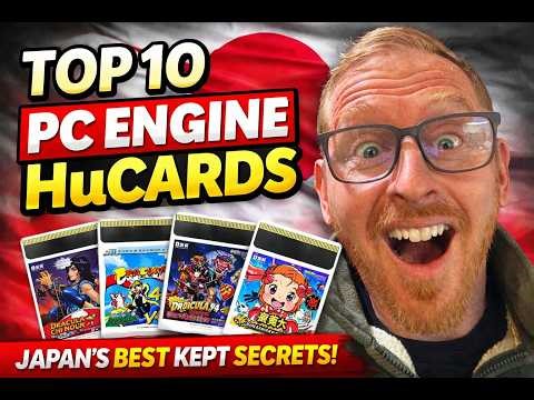 Top 10 PC Engine HuCards (Japan's BEST Kept Secrets)