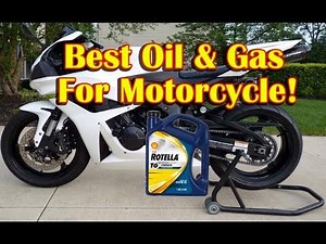Best Motorcycle OIL and GAS - Shell Rotella T-6 5w-40 Oil Review