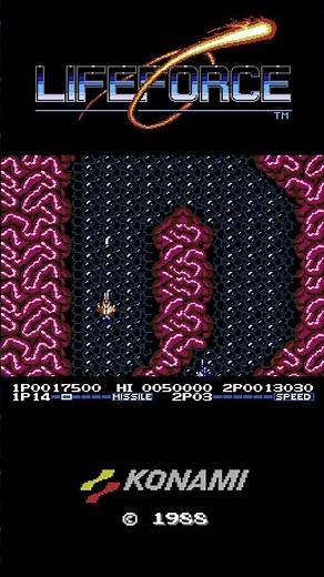 Life Force (NES) – Insane 2-Player Space Action with My Son | Konami Code to the Rescue