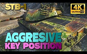 【4K】坦克世界 / STB-1：要害部位