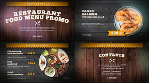 Restaurant Food Menu Promo
