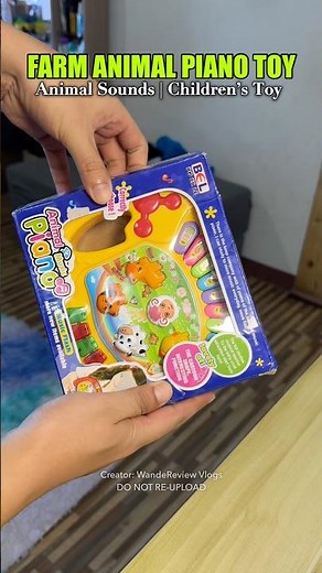Cute Farm Animal Piano Toy 🎹🐷 Perfect Gift for Kids! 😍✨