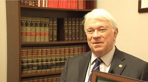 Former Asheville mayor Lou Bissette receives N.C.'s highest civilian honor