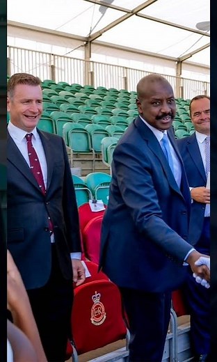 Gen Kainerugaba Attends Son Ruhamya's Graduation from Sandhurst