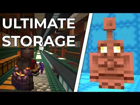 I Built My Ultimate Storage System in my Forever World - Ep88