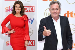 Piers Morgan wins best news presenter at TRIC Awards - beating GMBs Susanna Reid